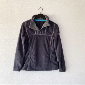 Kuhl Gray Fleece Jacket